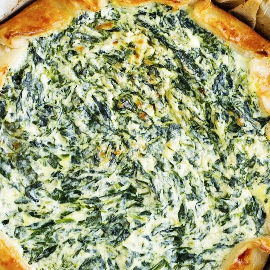 (Easy) Spinach Ricotta Quiche