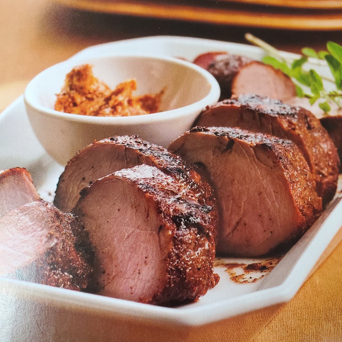Grilled Chili-Rubbed Pork Tenderloin