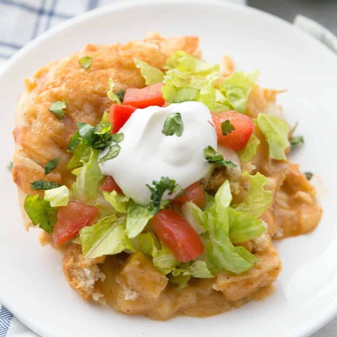 BISQUICK CHICKEN ENCHILADA BAKE