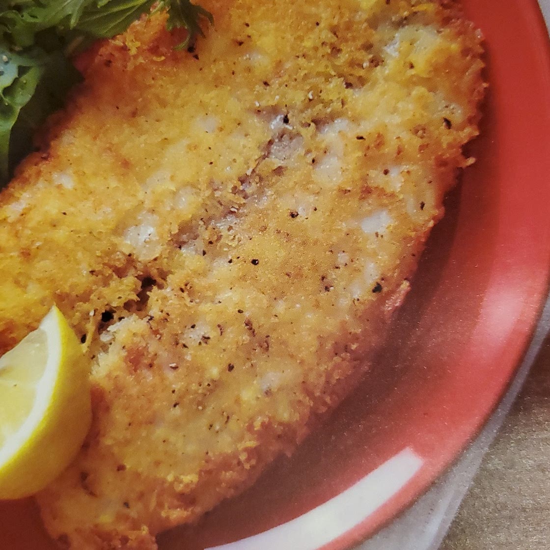 Parmesan Crusted Flounder