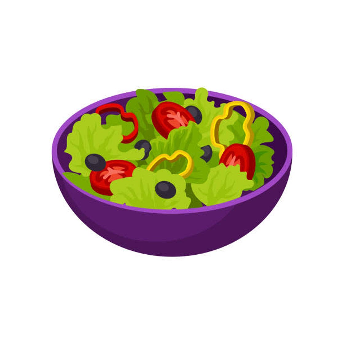 Salade Poivrons, pois chiches, feta et chorizo