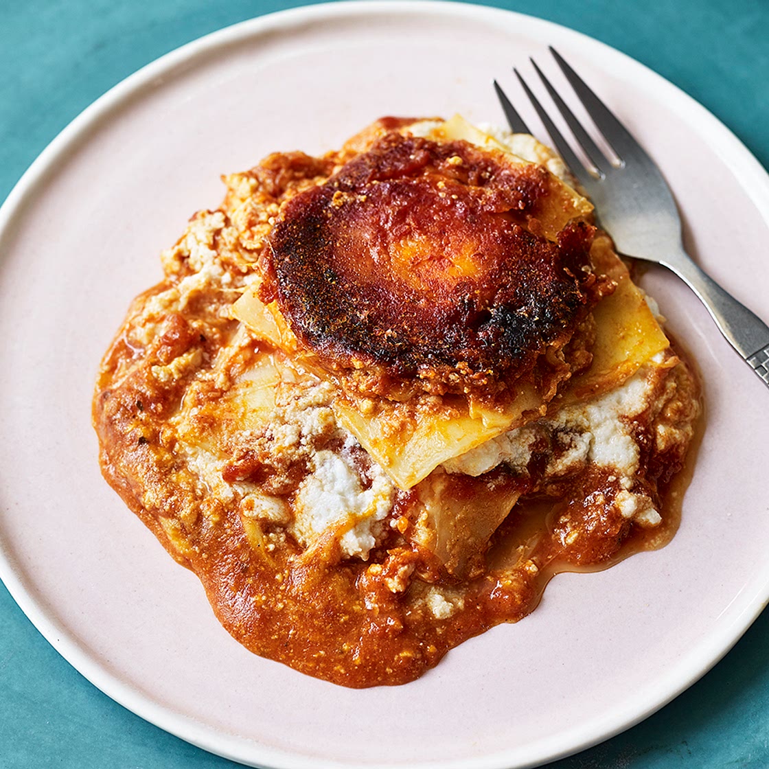 Lasagne in a mug