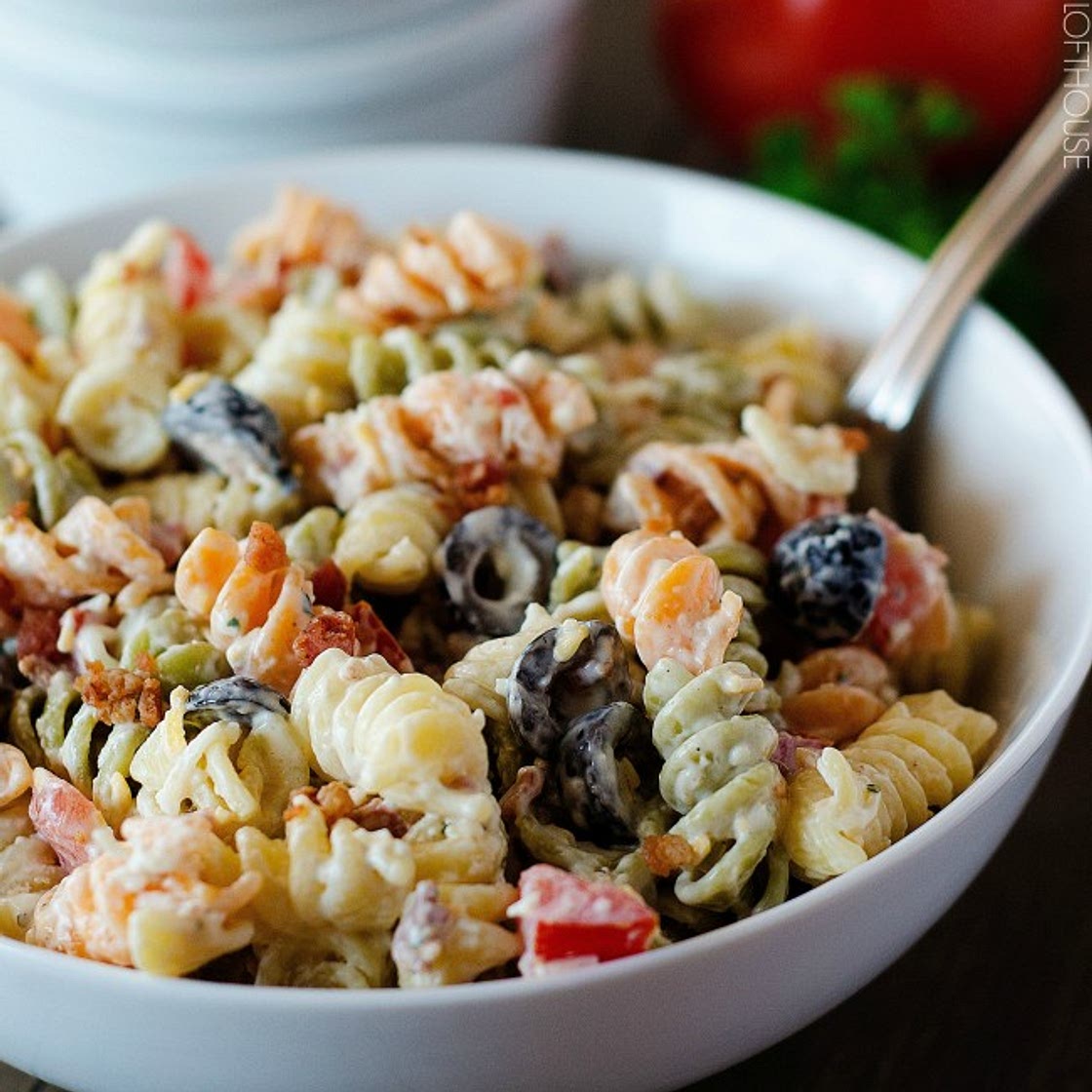 Bacon Ranch Pasta Salad