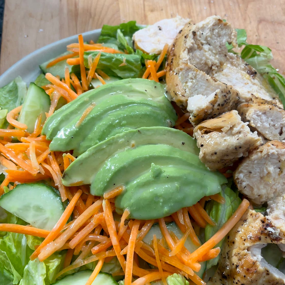 Kourtney Kardashian’s Chicken Avocado Salad