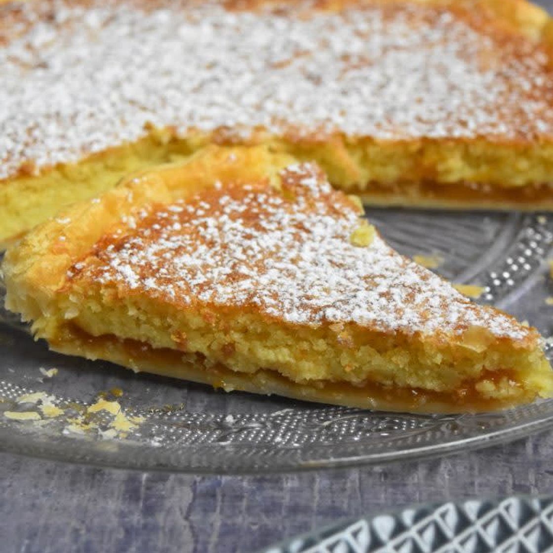 La Tarte de Laurence à la Confiture/Amandes