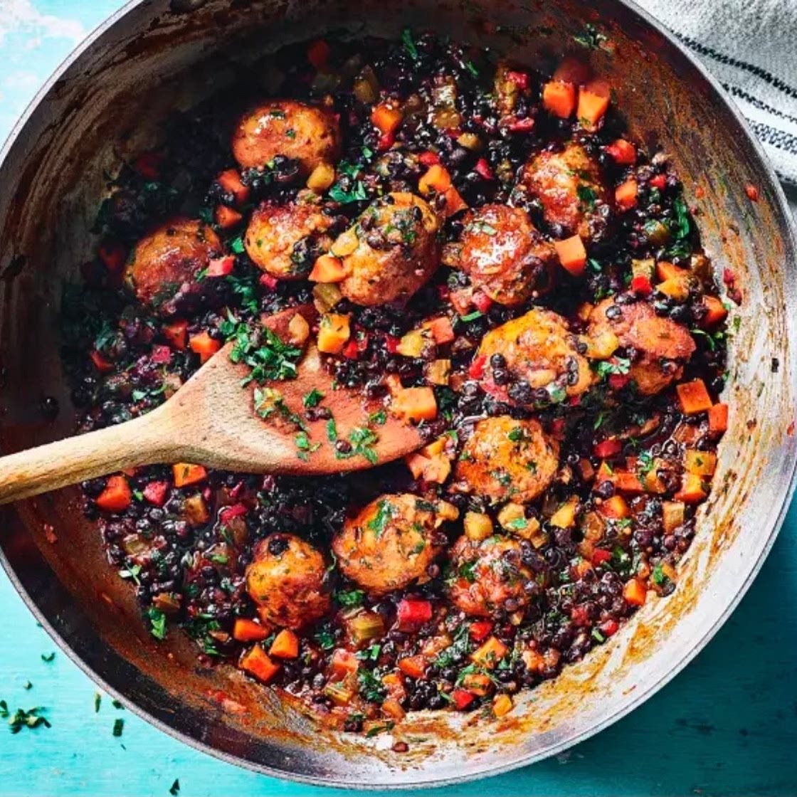Sausage and Lentil Stew