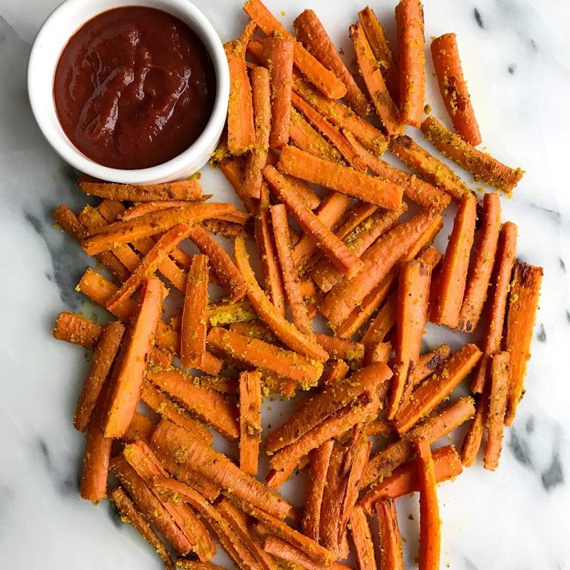 Crispy Whole30 Carrot Fries