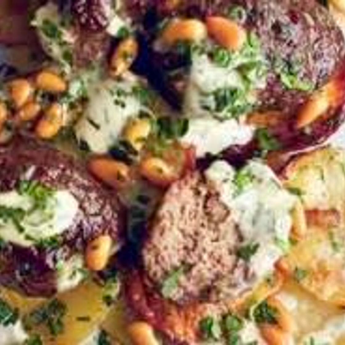 Siniyet Kafta with Tahini (صينية كفتة بالطحينة)