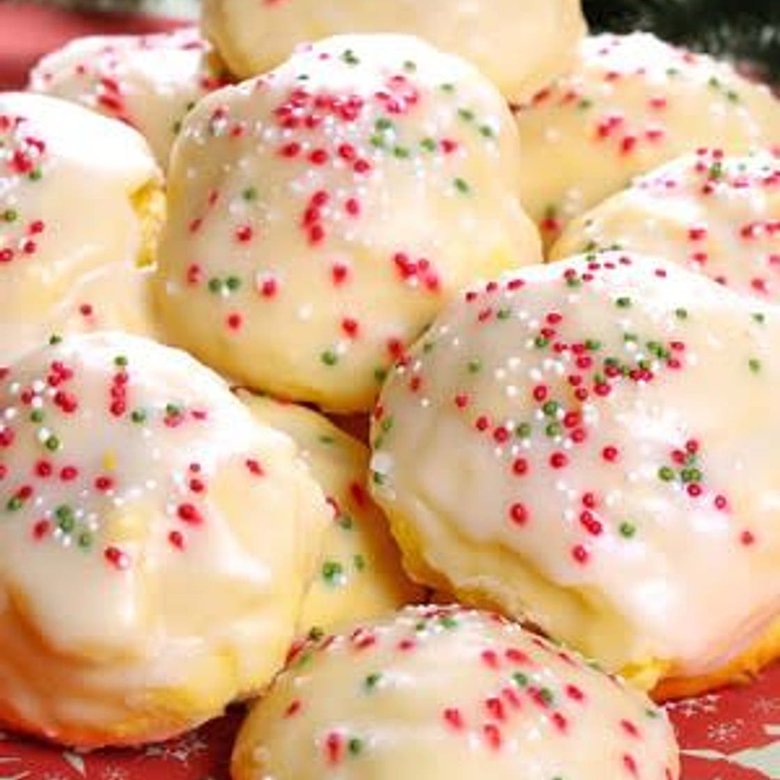 Italian Lemon Drop Cookies