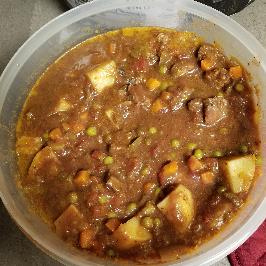 👎 Slow Cooker Carne con Papas