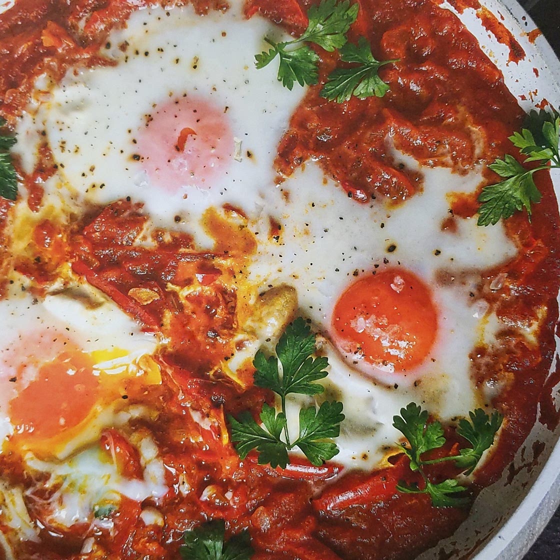 RED PEPPER SHAKSHUKA
