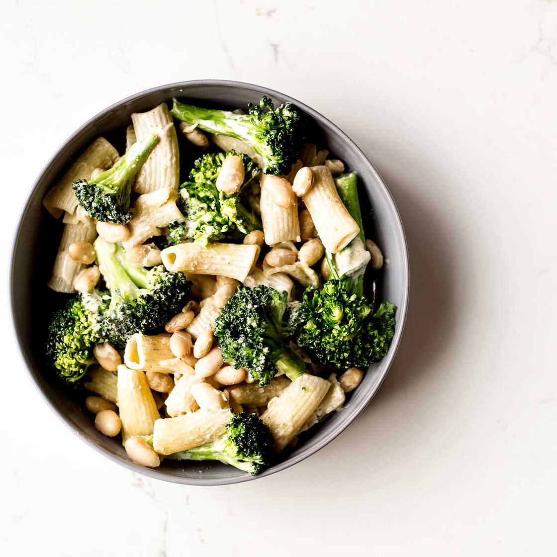 Broccoli & White Bean Pasta
