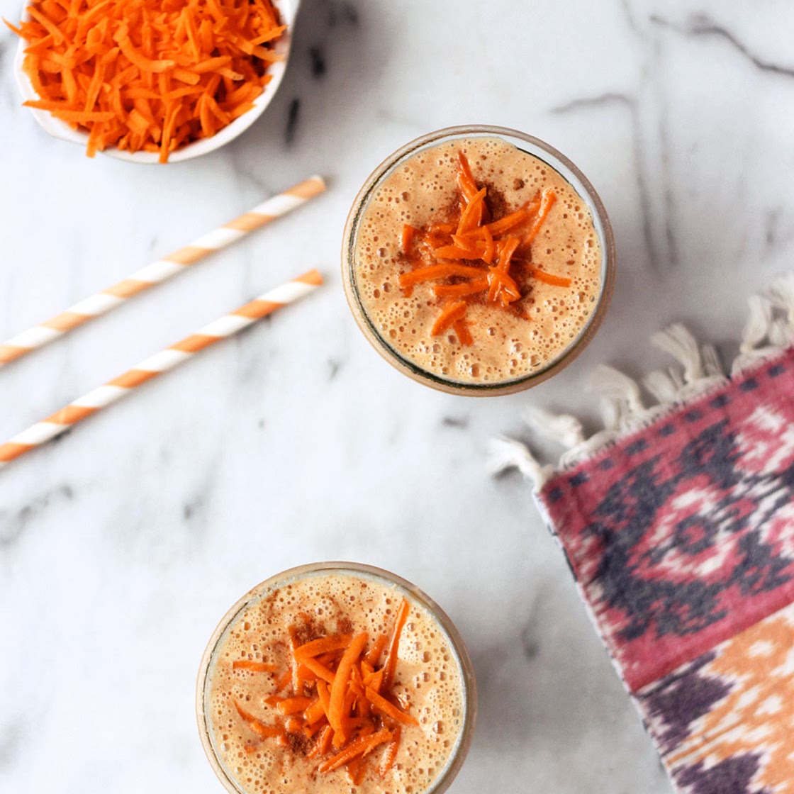 Gluten-free Carrot Cake Smoothie