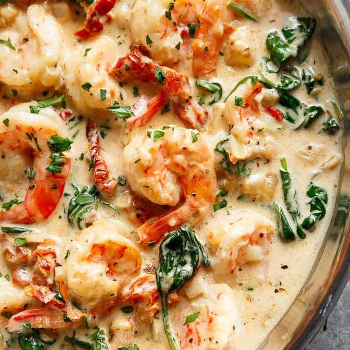 Garlic Tuscan Shrimp