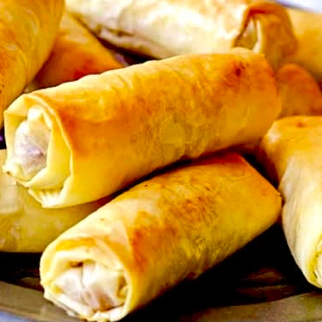 Crispy Cheese Rolls