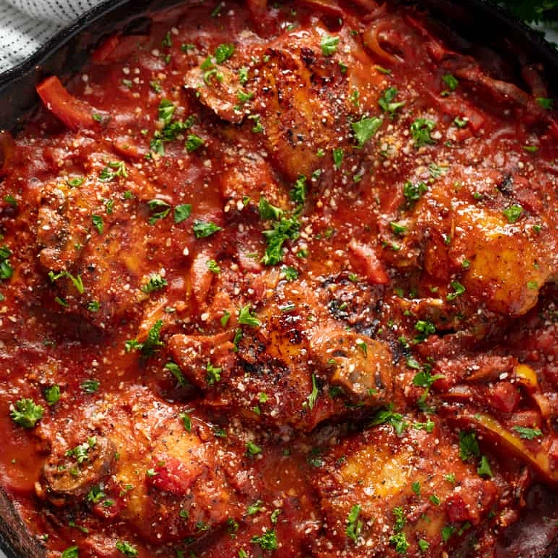 chicken cacciatore