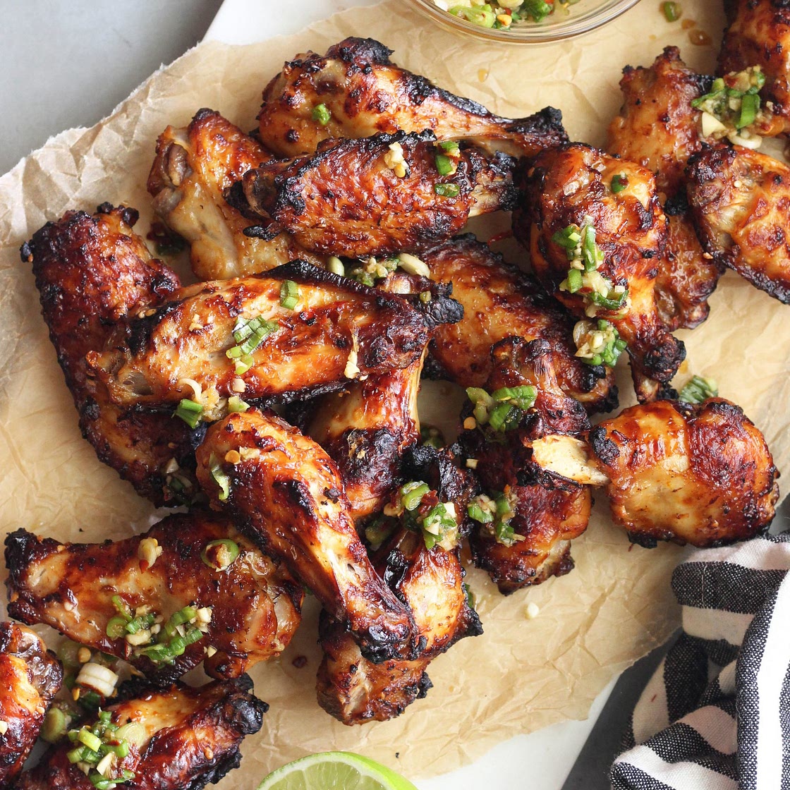 Chili Garlic Chicken Wings