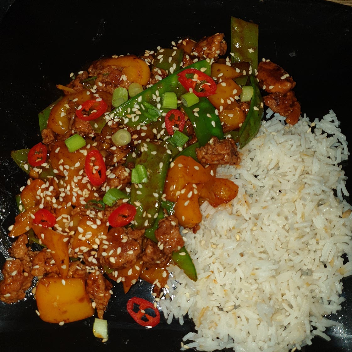 Sweet and sticky pork!