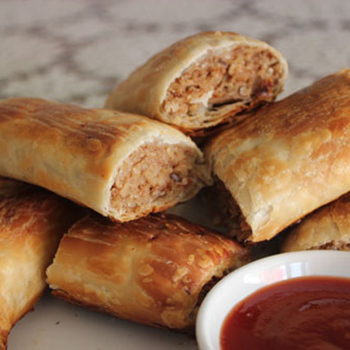 Homemade Vegetarian Sausage Rolls