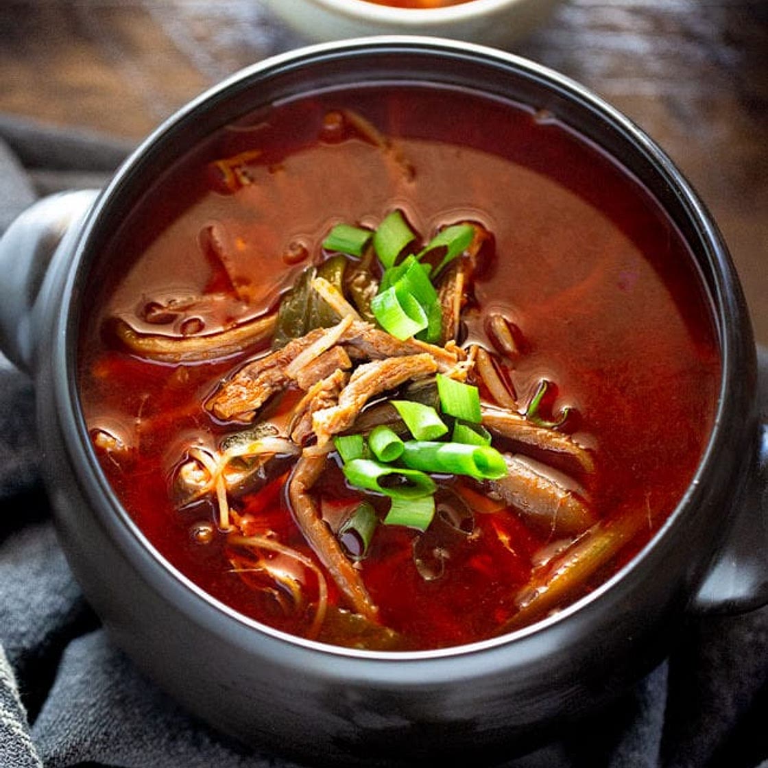 Yukgaejang (Korean Spicy Beef Soup)