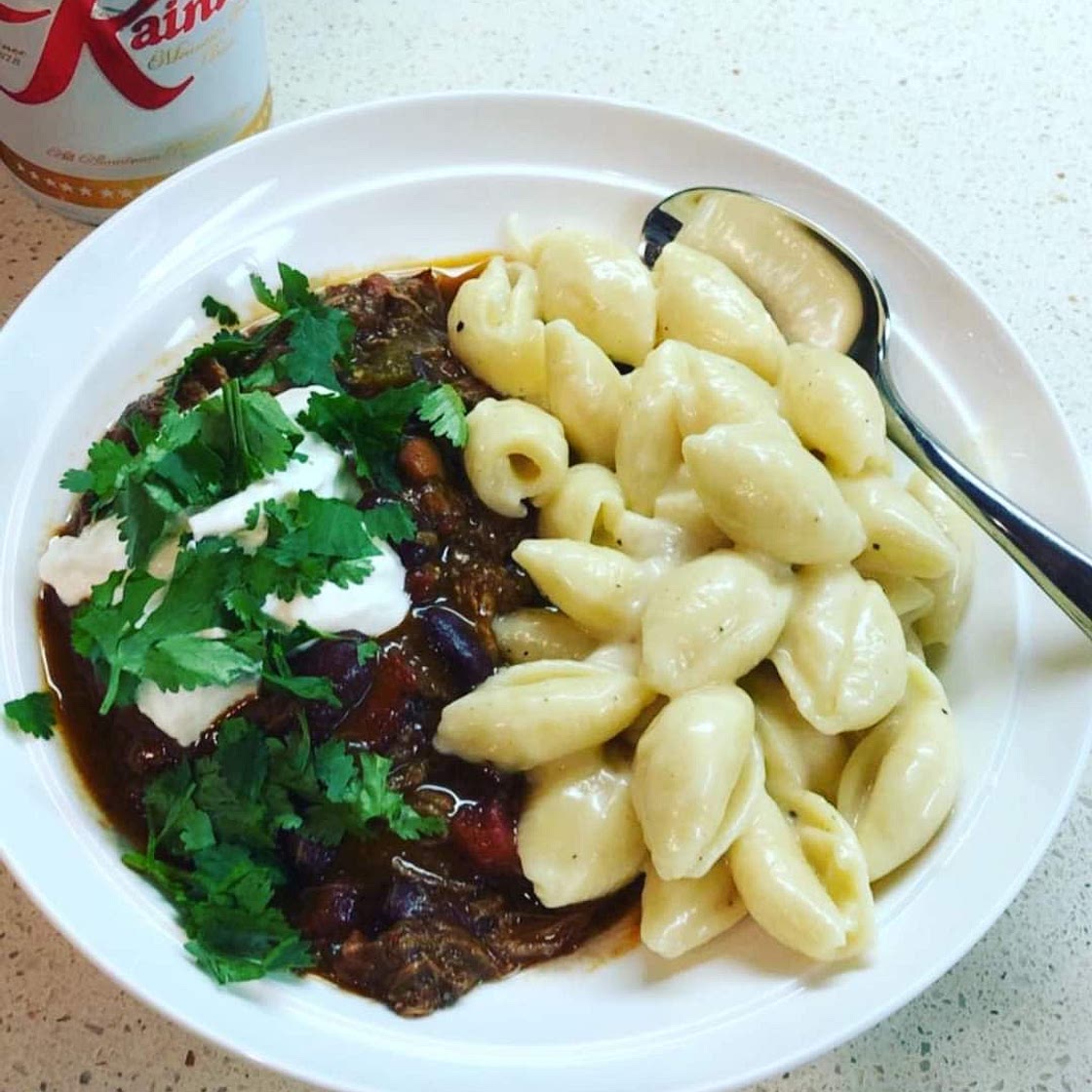 Drew's pulled pork chili