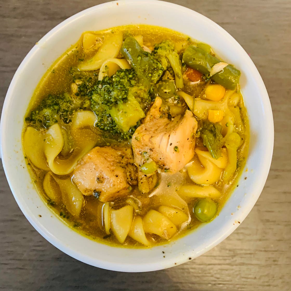 Auntie's Homemade Chicken Noodle Soup