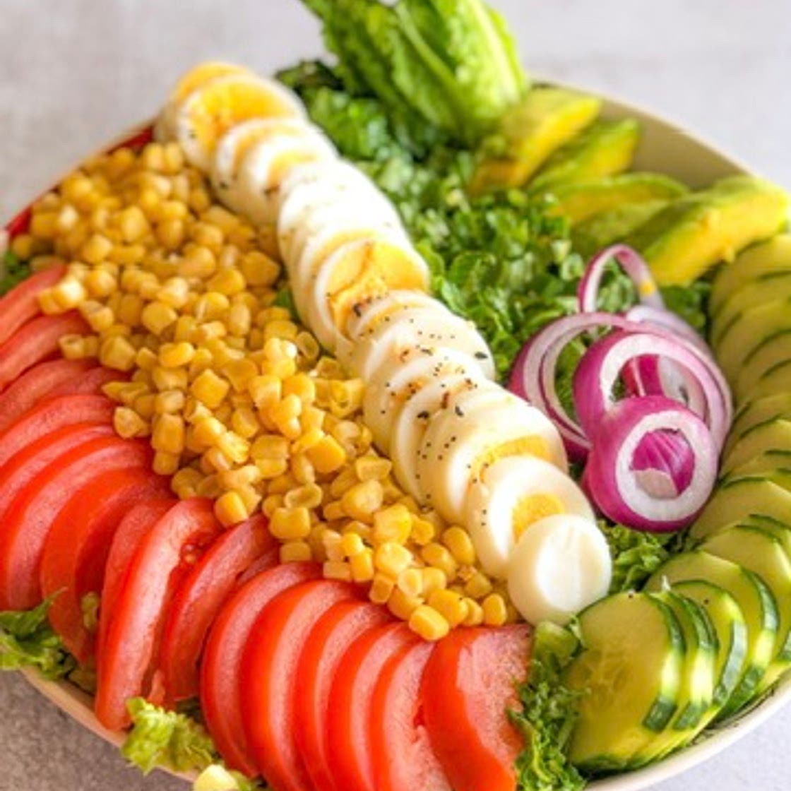 Honey Garlic Balsamic Chef Salad