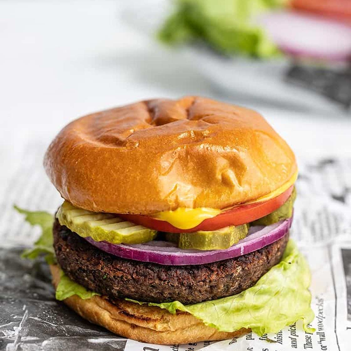 Black bean burgers