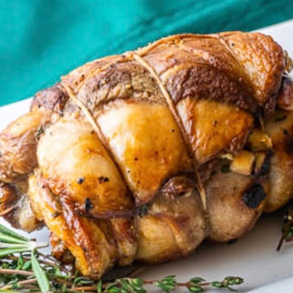 Stuffed Boneless Lamb Rib Rack, (ضلع خروف محشي)