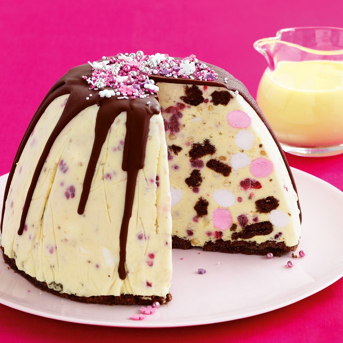 Rocky road pudding