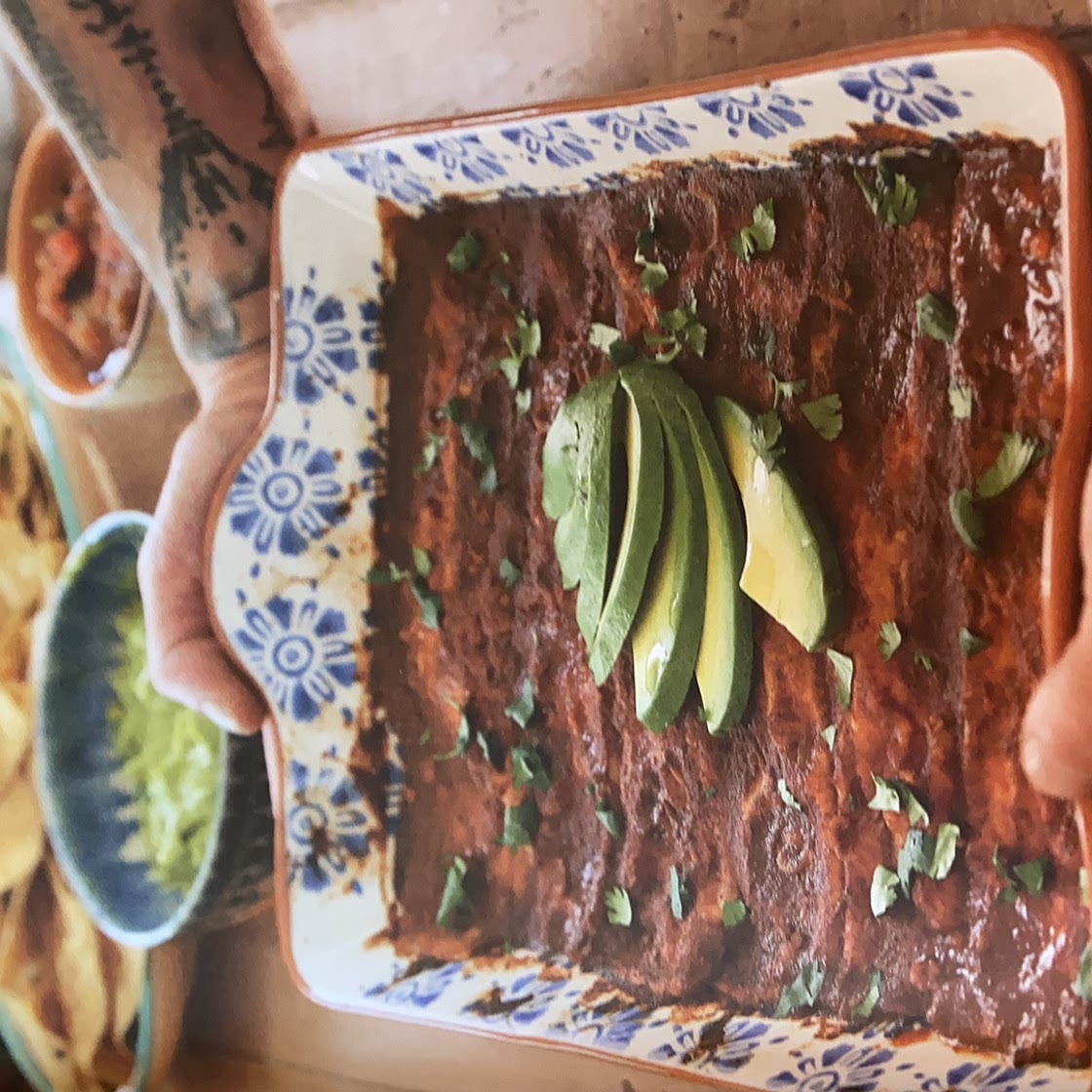 SWEET POTAto enchiladas