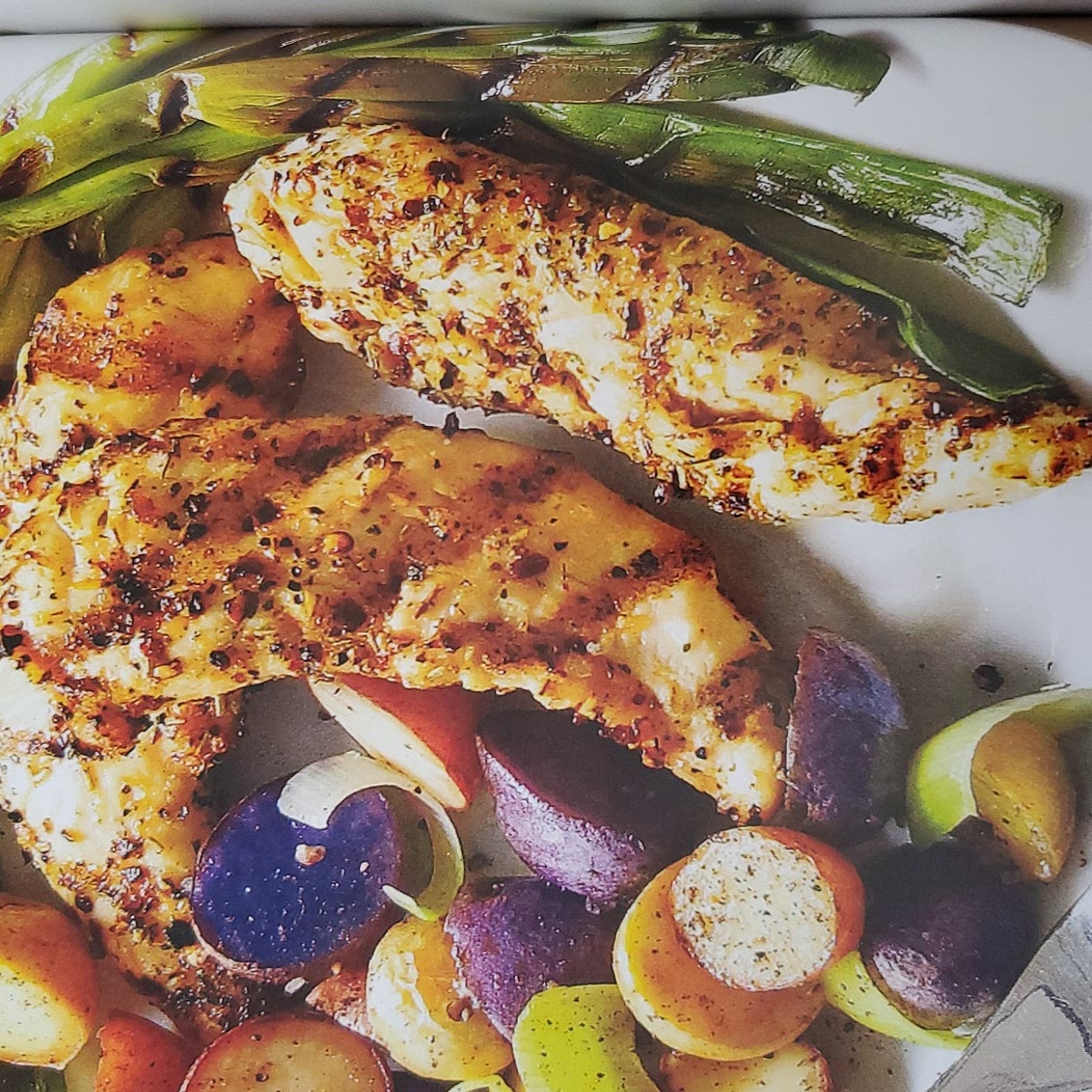 Grilled Chicken and New Potatoes