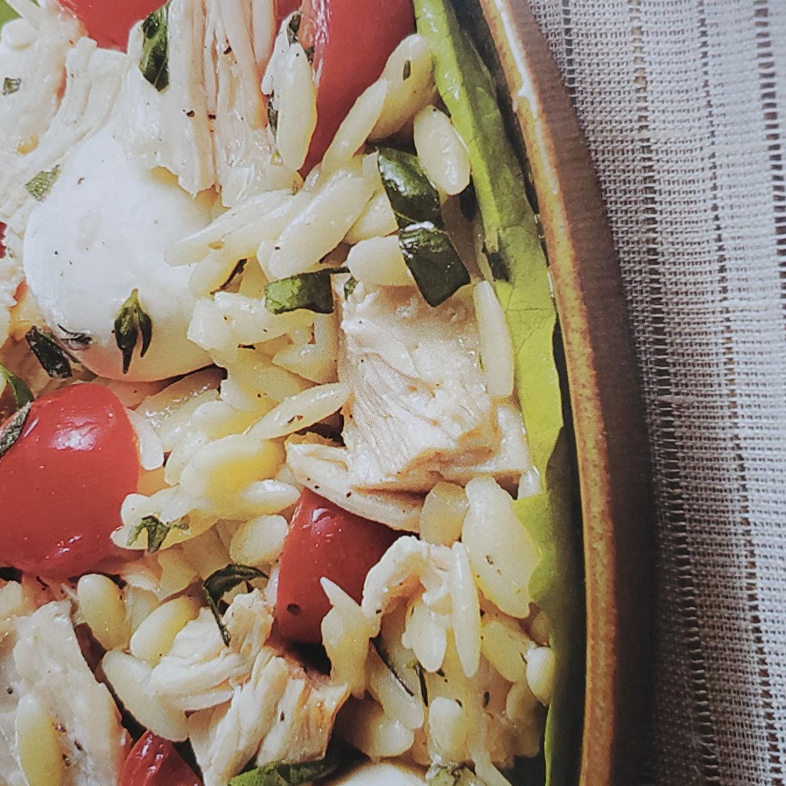 Orzo with Chicken and Fresh Herbs