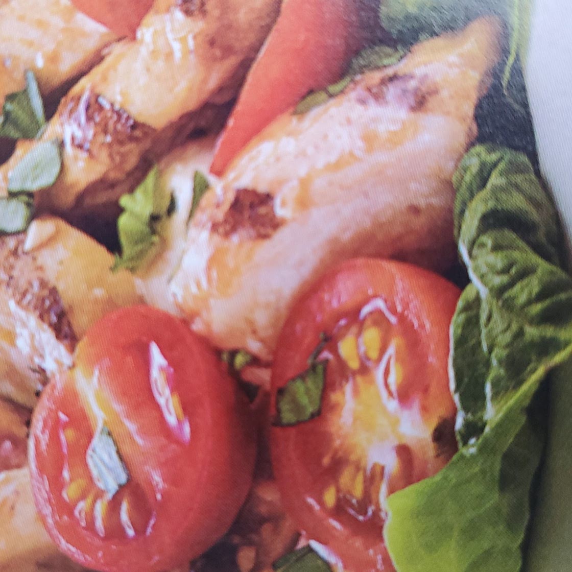 Balsamic Mozzarella Chicken Salad