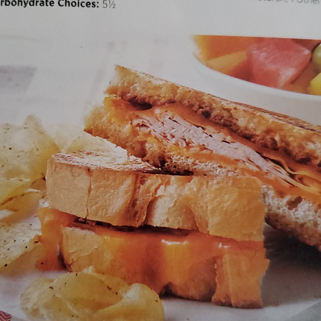 Cheddar-Chicken Grilled Cheese Sandwiches