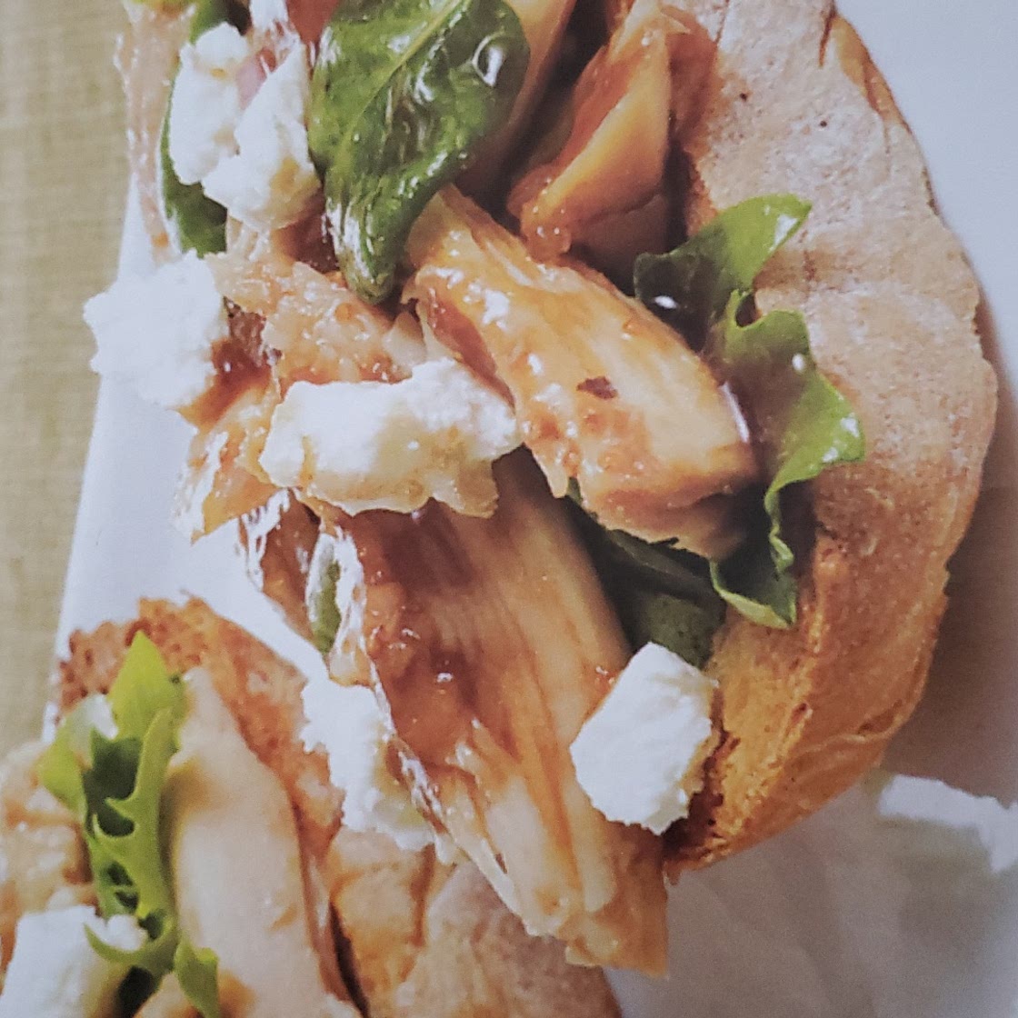 Chicken-Fig Crostini