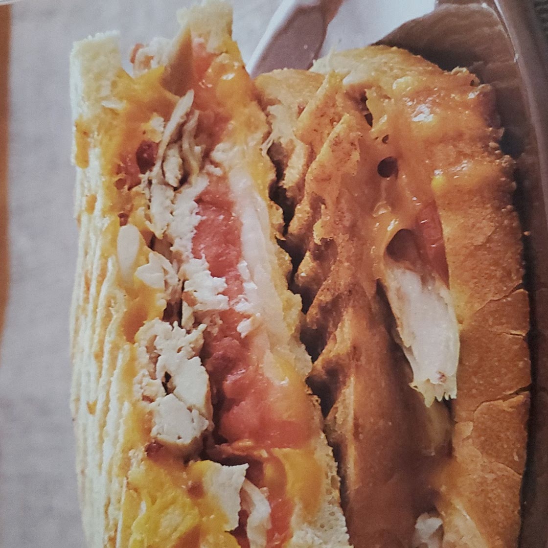 Smoky Chicken Melt Paninis