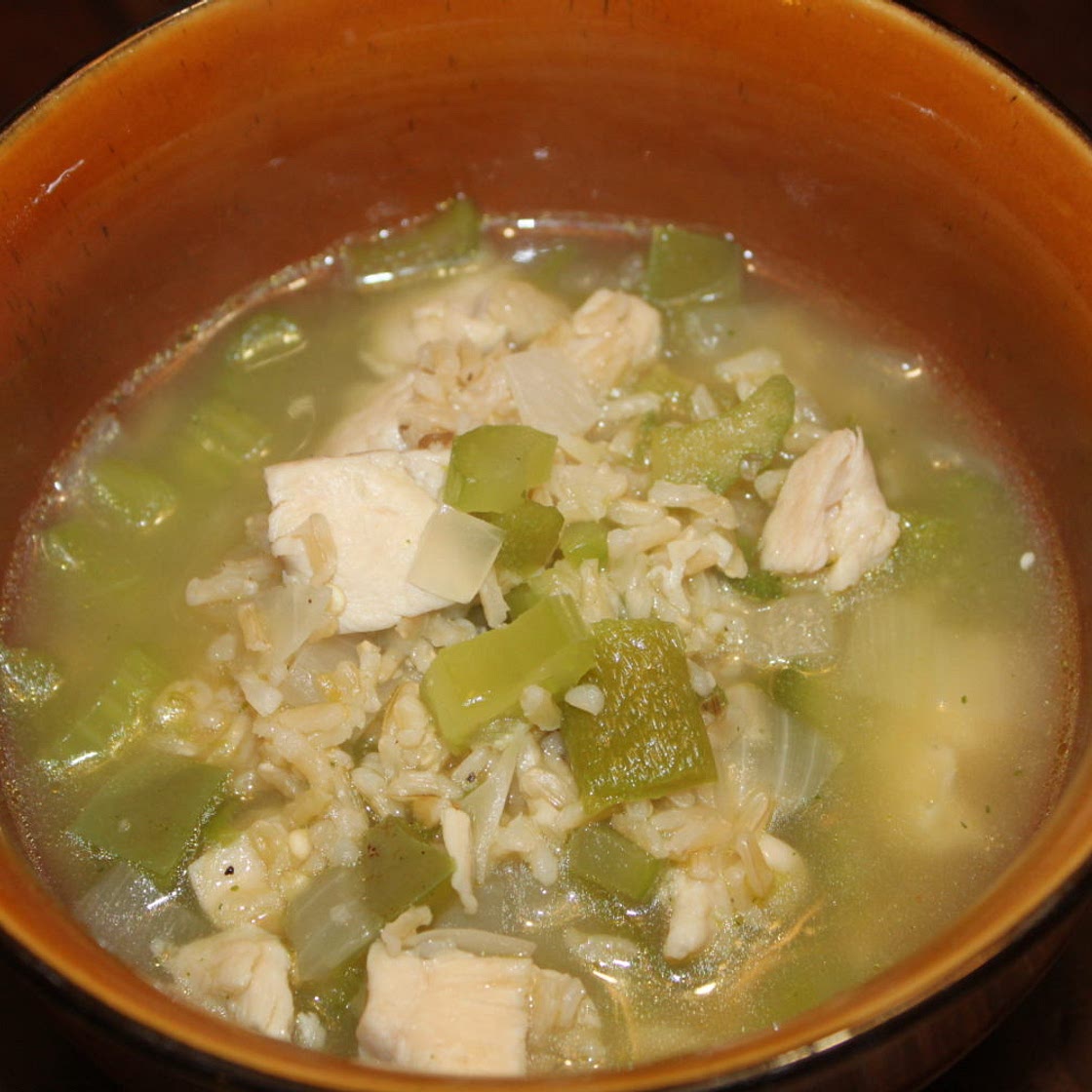 Chicken-Jalapeno Soup "The cold buster"