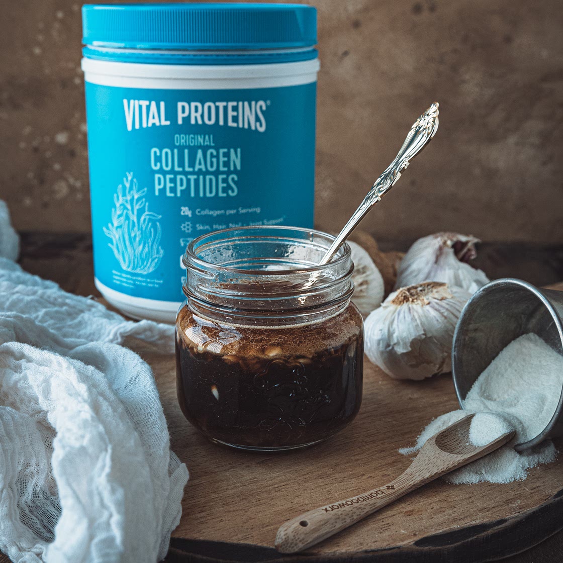 Sesame Ginger Collagen Salad Dressing
