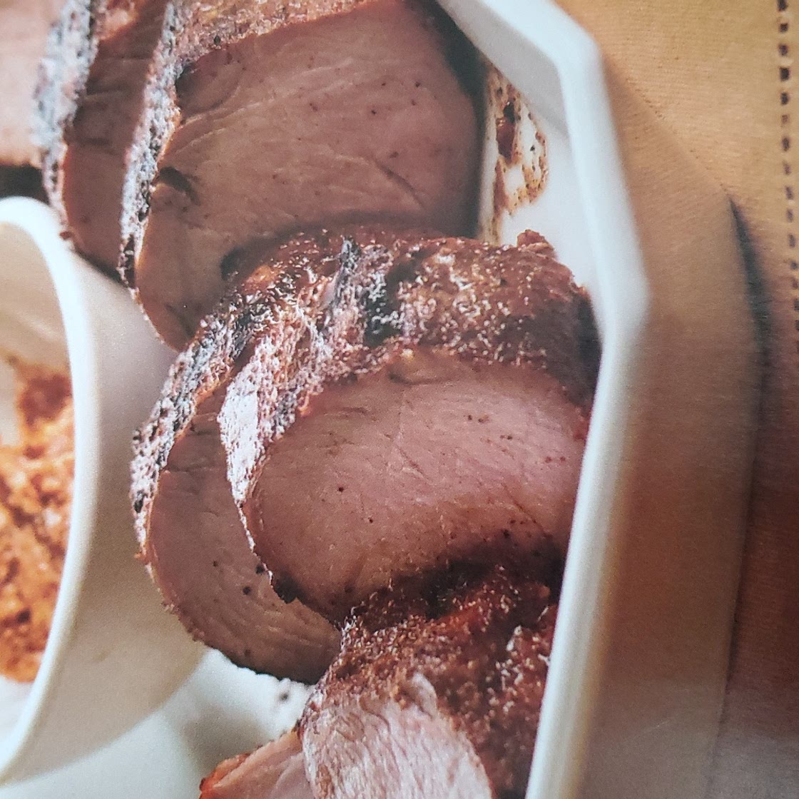 Grilled Chili-Rubbed Pork Tenderloin