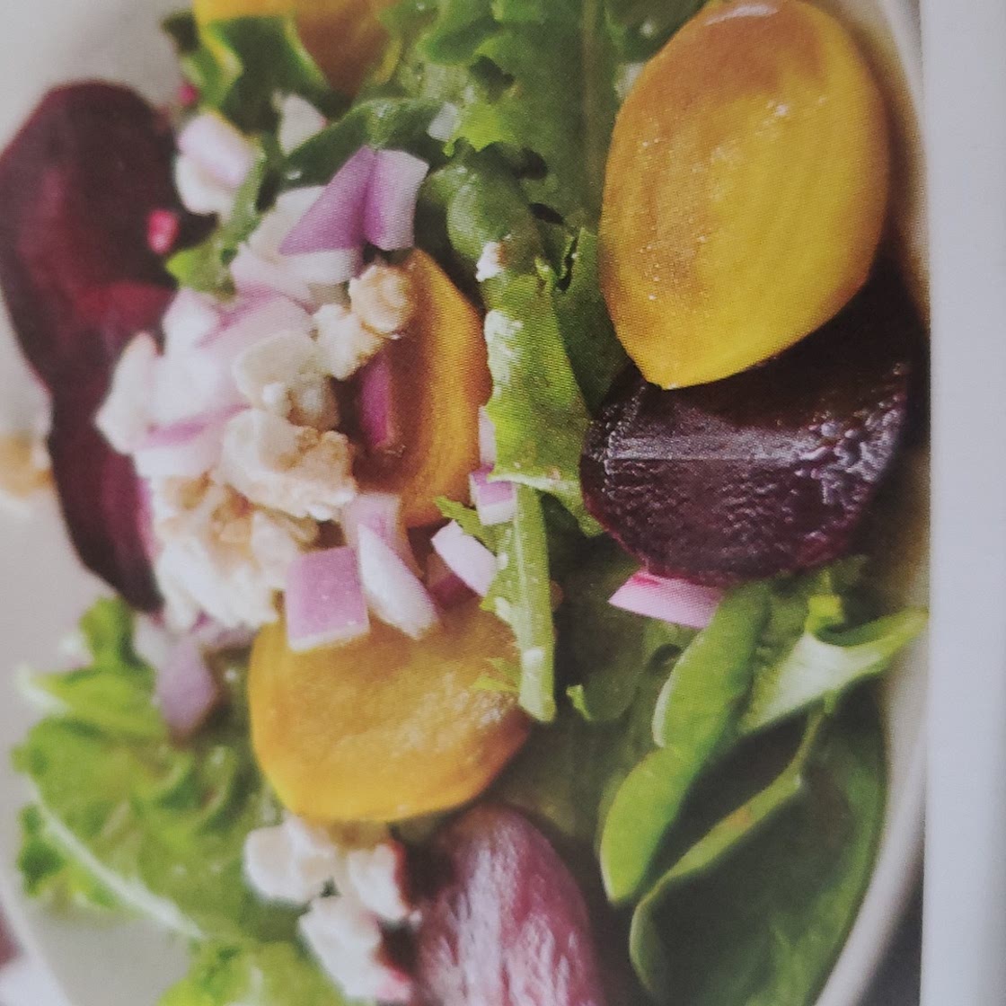 Beet and Baby Greens Salad