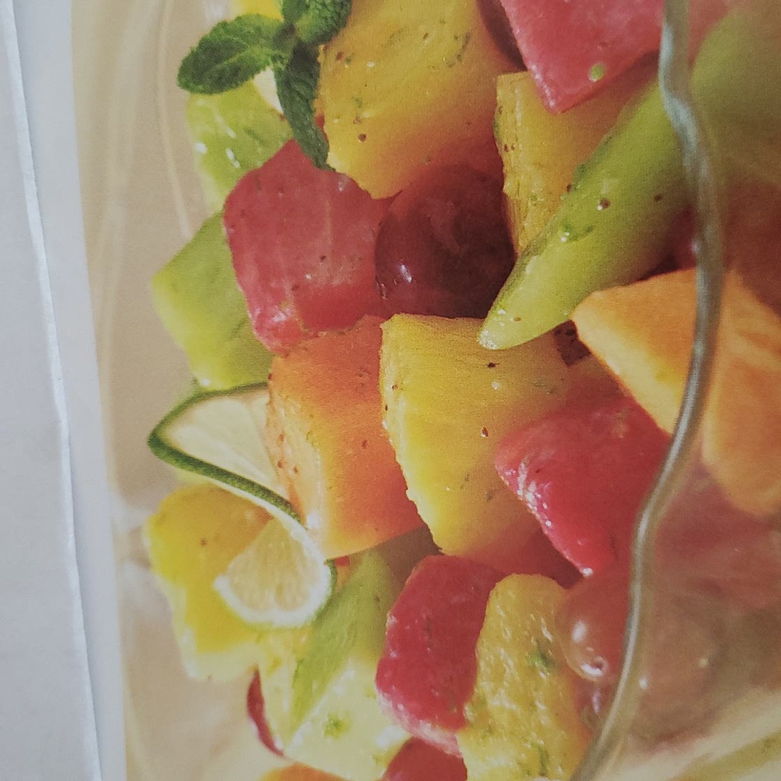 Speedy Honey-Lime Fruit Salad