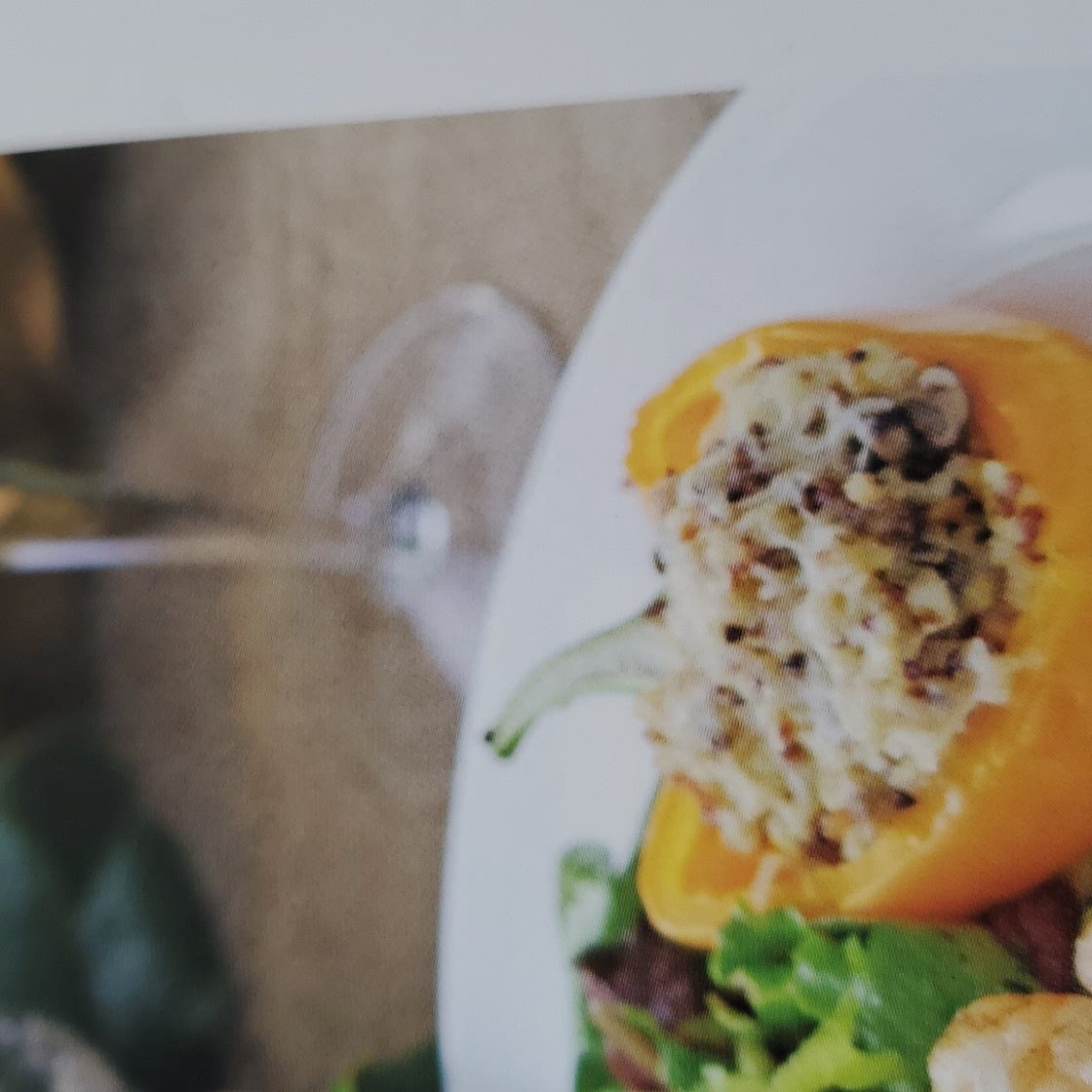 Quinoa and Sausage Stuffed Peppers