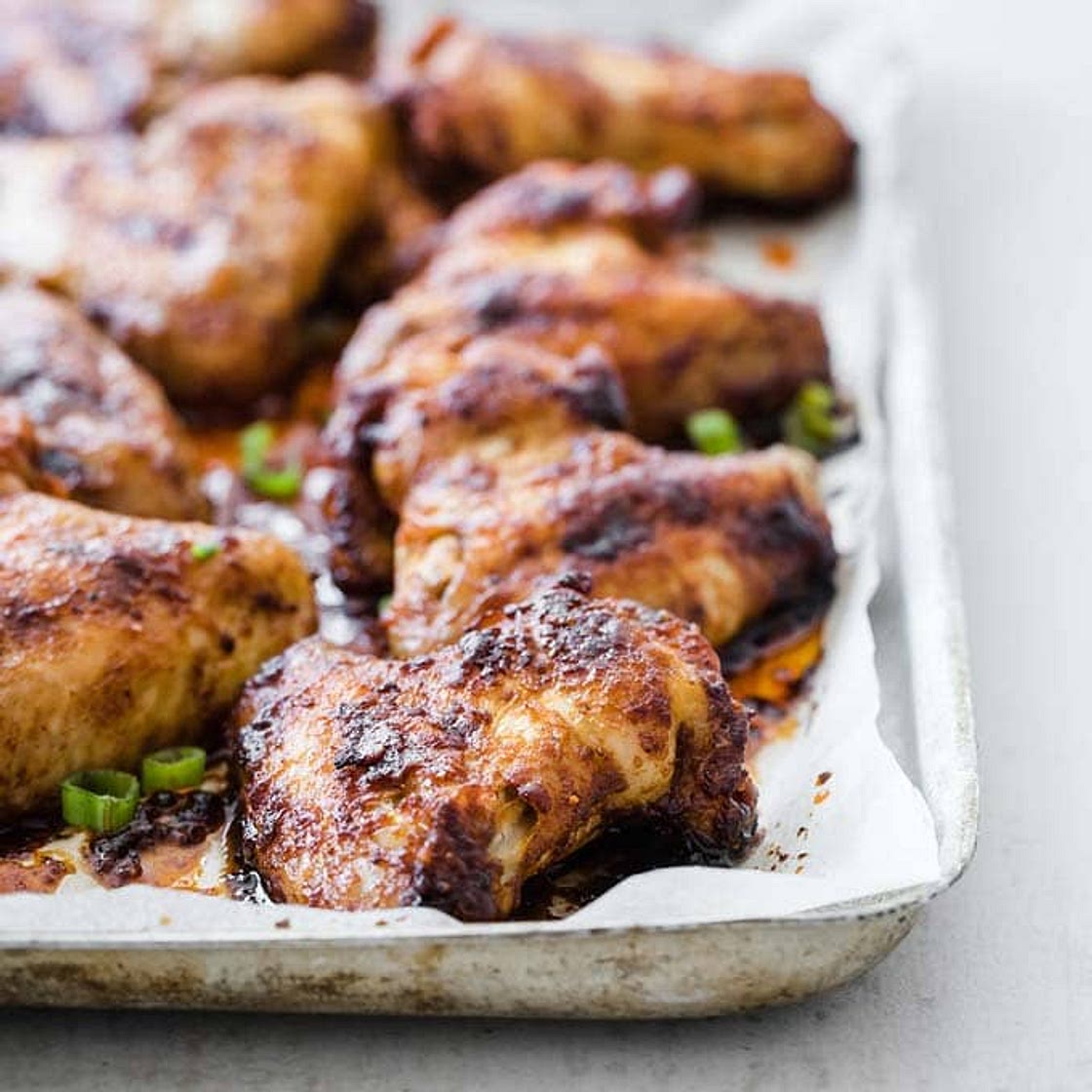 Crispy BBQ Keto Chicken Wings