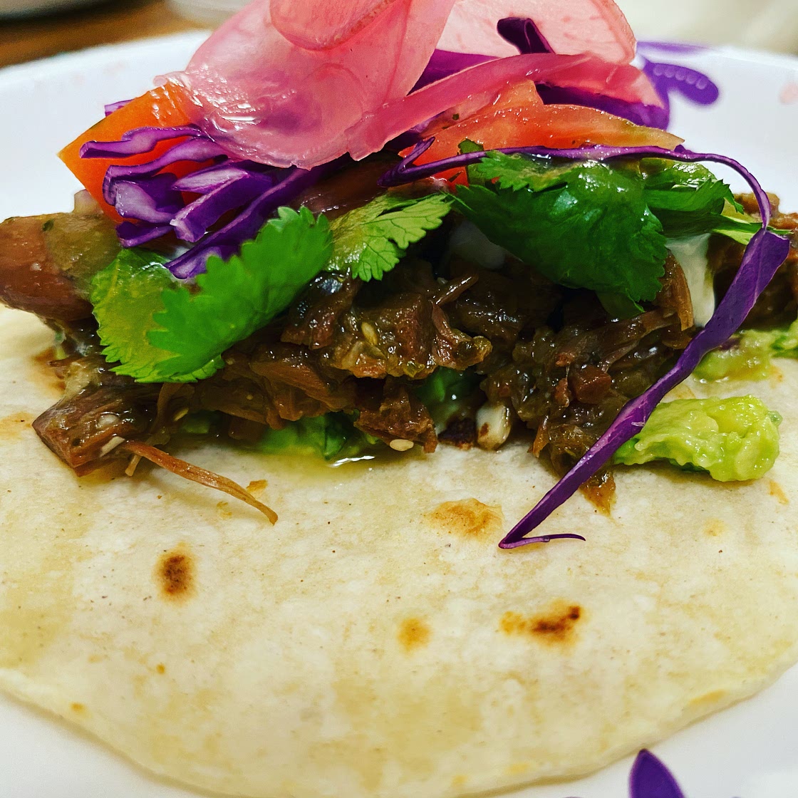 Verde Jackfruit Tacos