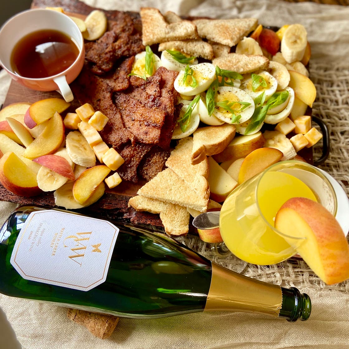 Spicy Bacon Breakfast Charcuterie Board