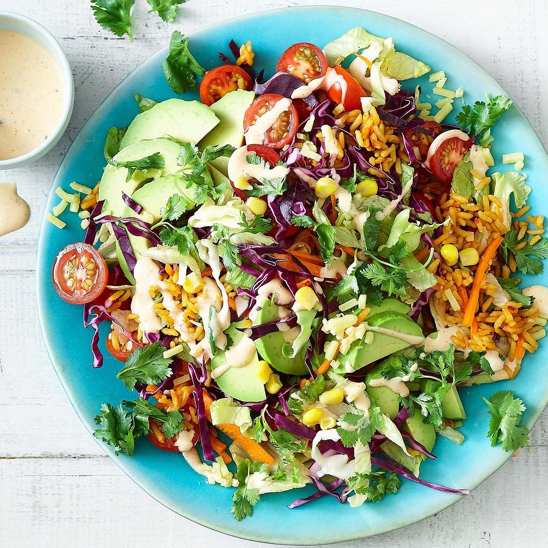 5-ingredient Mexican rice salad