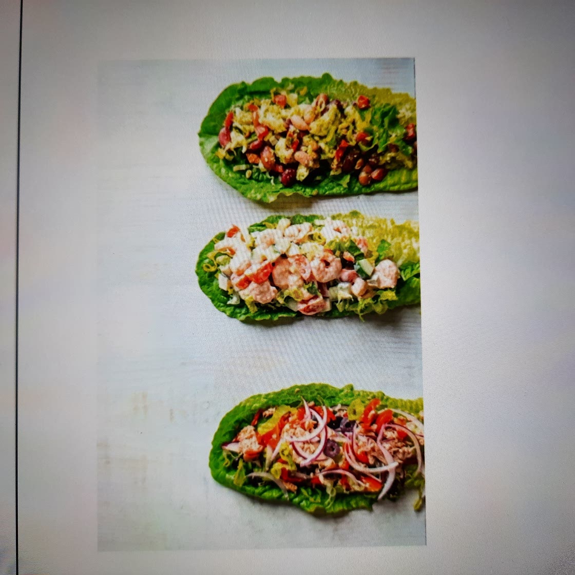 Lettuce wraps – three ways