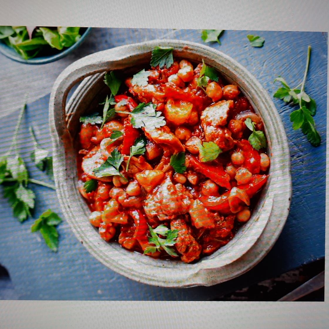 Easy chicken tagine