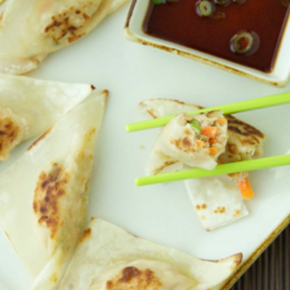 Simple Pan Seared Dumplings